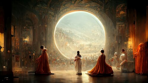 Your painting style in an alternate universe